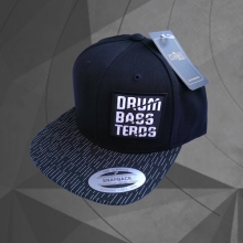 Snapback "Drumbassterds" White Lines