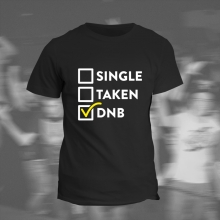 Drumbassterds "Single, Taken, Dnb" Black/White