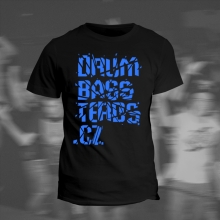 Drumbassterds "Broken Glass" Black/Blue