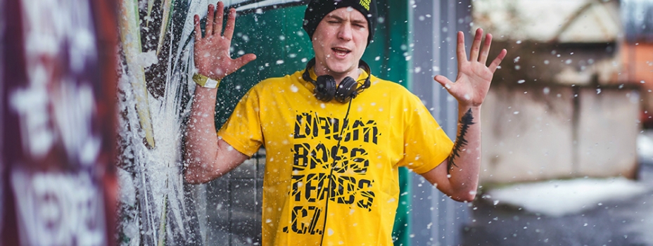 Drumbassterds "Broken Glass" Yellow/Black